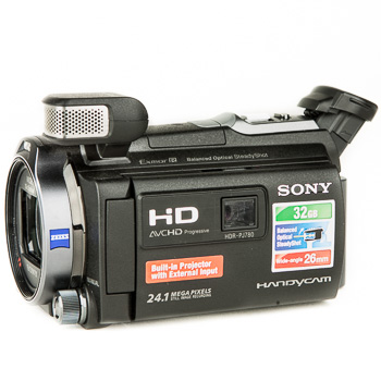 Caméscope SONY HRD-PJ780V Noir + Pied & Accessoires