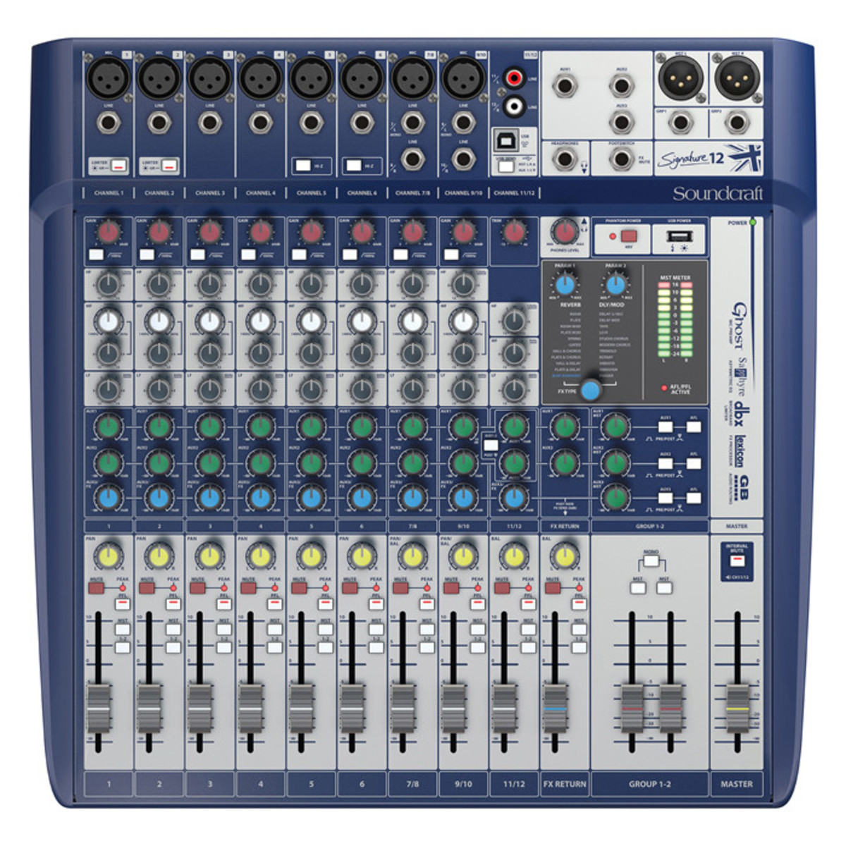 console Soundcraft Signature 8 mic /effet interne /3 aux  /USB