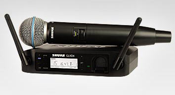 Ensemble HF Shure GLXD2 / SM58