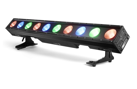 Barre Led RGBW 10 x 20 W + accessoires d’acrroche et diffuseur