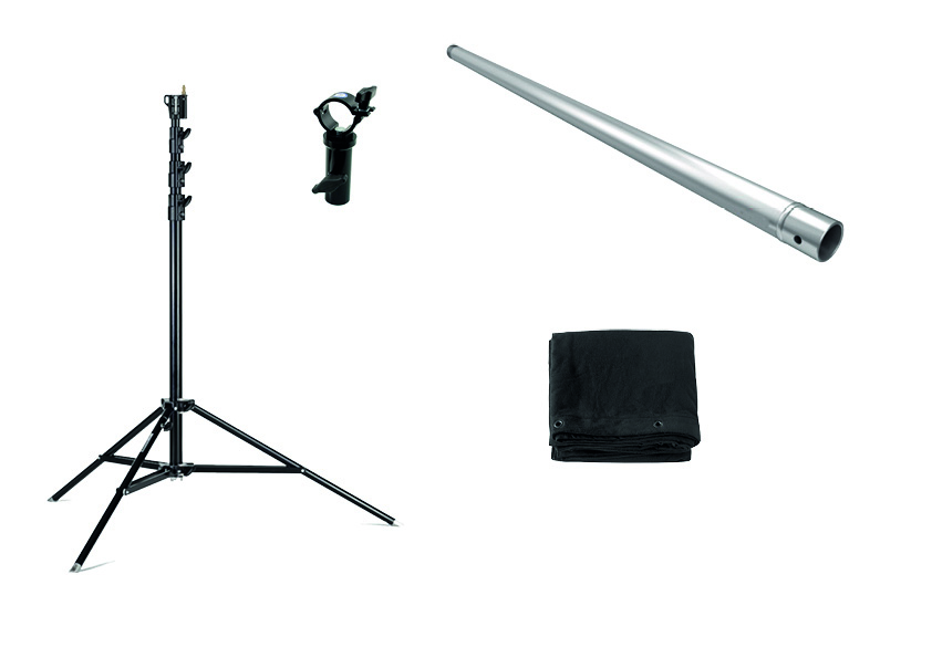 Découverte 4/2,70 (Manfrotto + T + tube + pendrillon 2.70m)