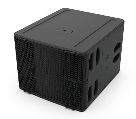 Enceinte Nexo L15 (Sub basse P12) + plateau à roulette et housse