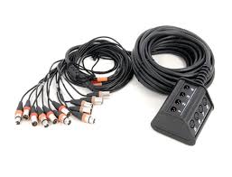 Multipaire Audio 8 in / 4 out Boîtier/Eclaté 35m