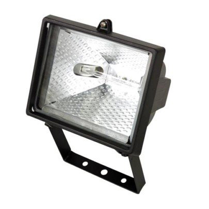 Projecteur Quartz IP44 150W Noir