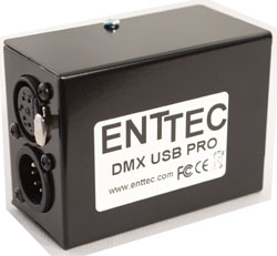 Boîtier Enttec DMX USB PRO