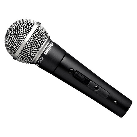 Micro Shure SM58 avec interrupteur  + Pince