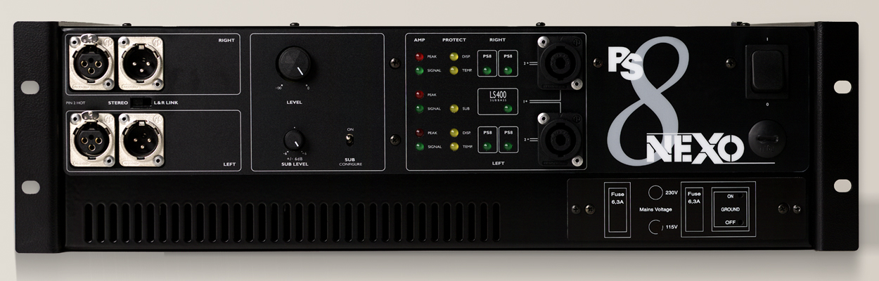 Amplificateur NEXO PS8