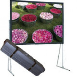 Ecran Format 4/3 (Image 260/352) Toile Blanc Mat ou Rétro