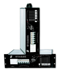 Gradateur DMX 6x2kW RVE Stager + 30mA +  Potentiomètres