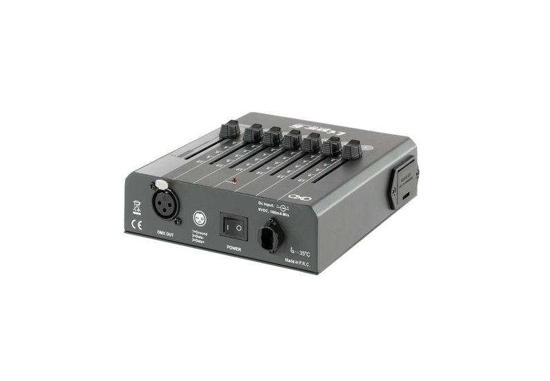 Pupitre OXO LIPS6 / 6 circuits manuels + master  DMX