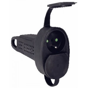 Doublette sur Prolongateur 2.00m 16 A Mono