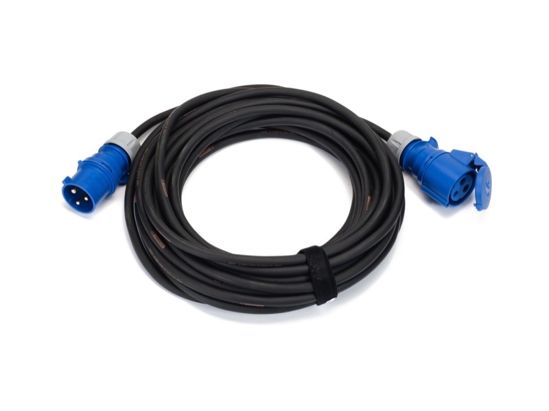 Prolongateur 20m 3G6 P17 32A 2P+T monophasé